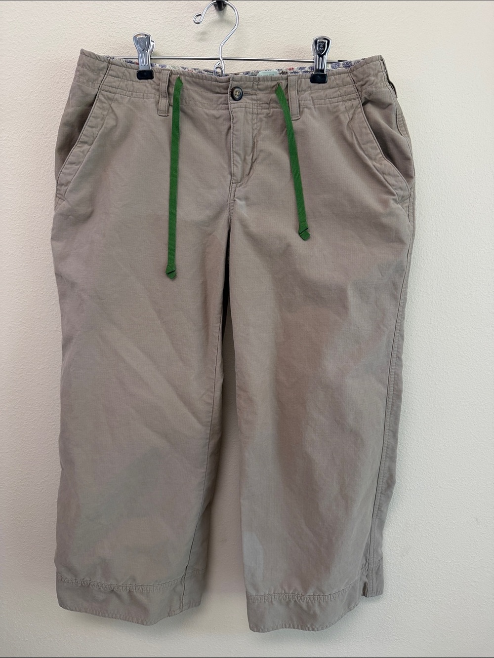 Horny Toad Women’s Khaki Hiking Capri Pants Sz4